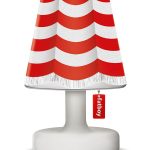 Stripe Curtain Red