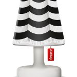Stripe Curtain Black
